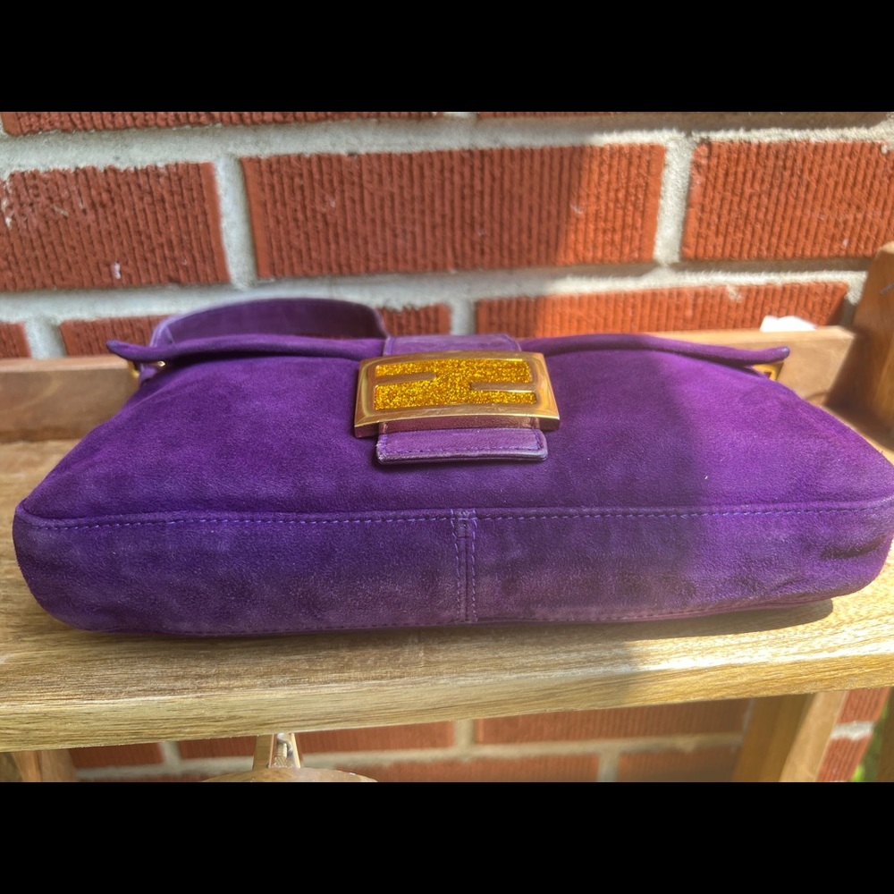 Fendi Purple Baguette Vintage - Picture 9 of 11